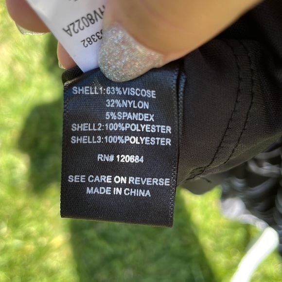 Torrid black and white high low dress NWT - Picture 11 of 12